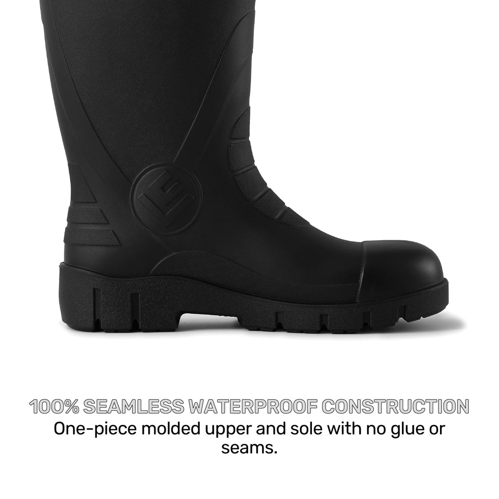 Men's Steel Toe Waterproof Knee High Work Boots P77597