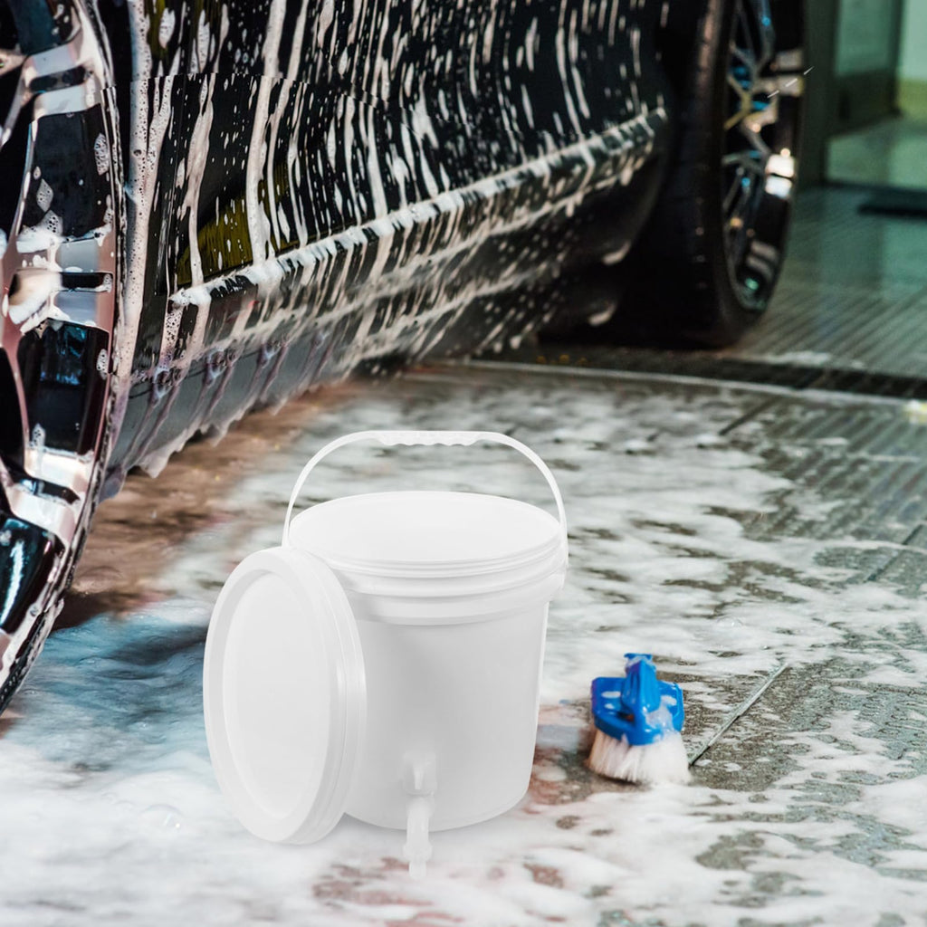 Outdoor Water Storage Bucket with Faucet 10l Capacity J1003