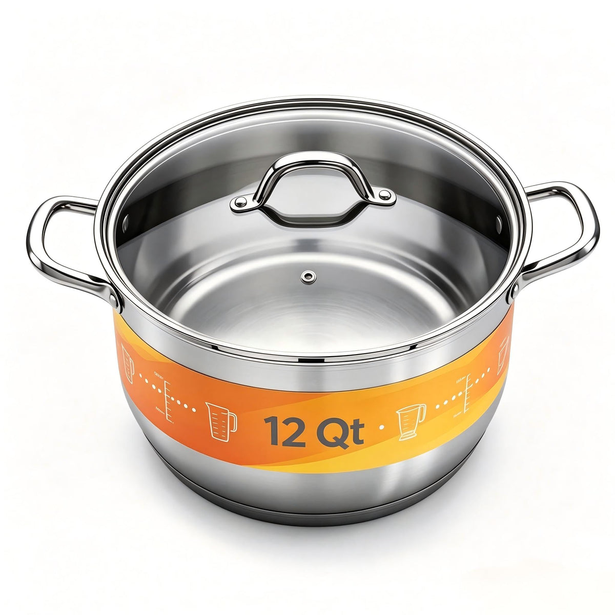 Stainless Steel 12 Quart Stock Pot M88733