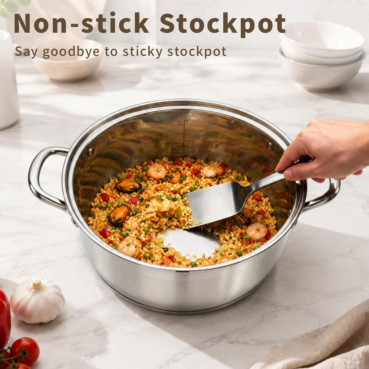 Stainless Steel 12 Quart Stock Pot M88733