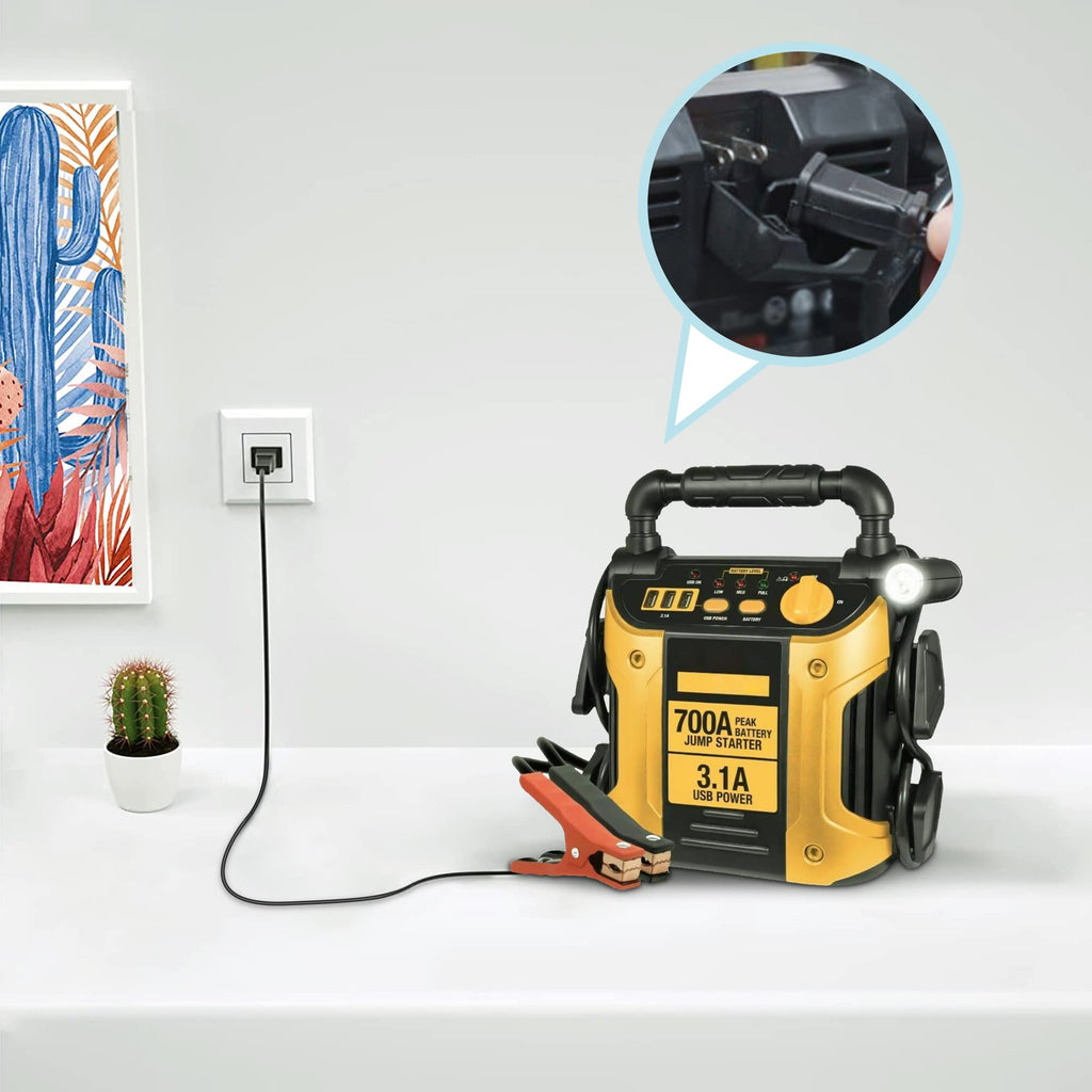 12V Jump Starter Charger Cable H211