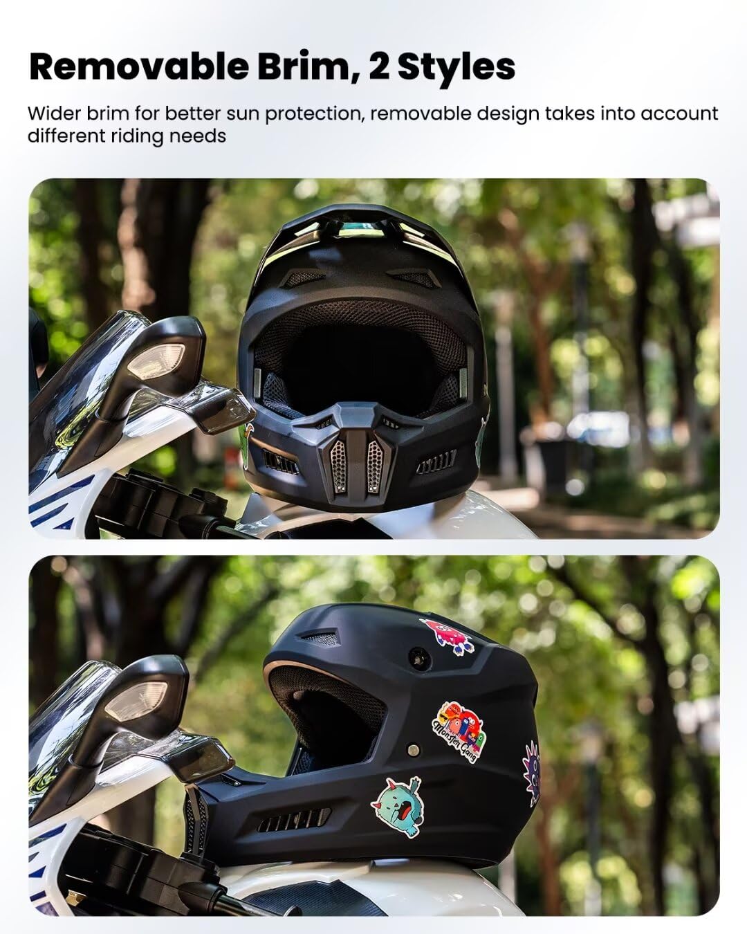 Kids Youth Full Face Motocross Helmet C95948
