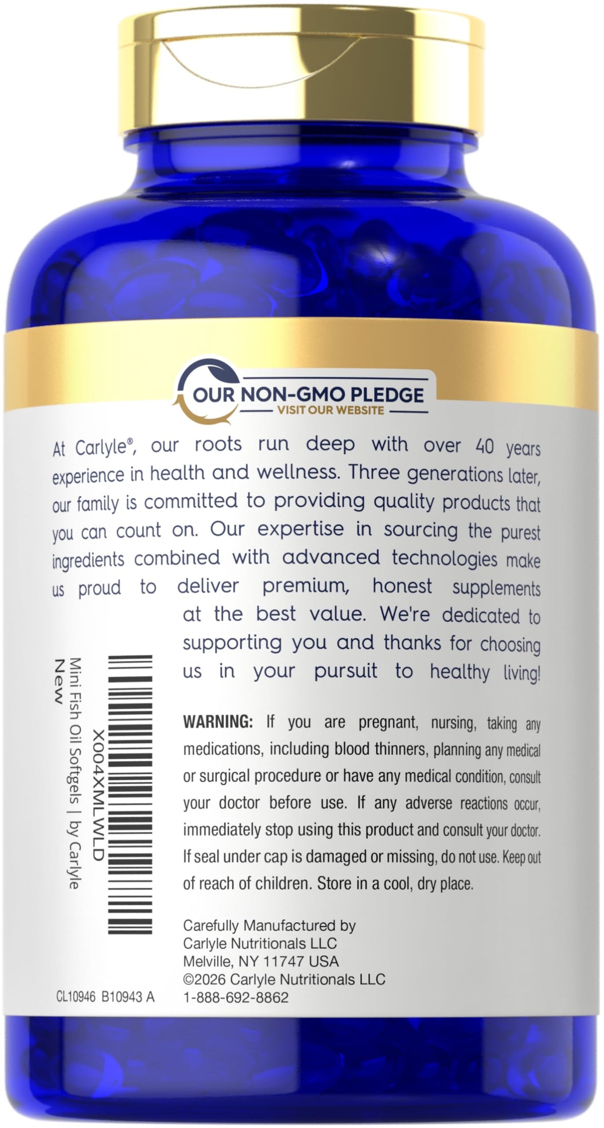Fish Oil Softgels 2010 mg G11218