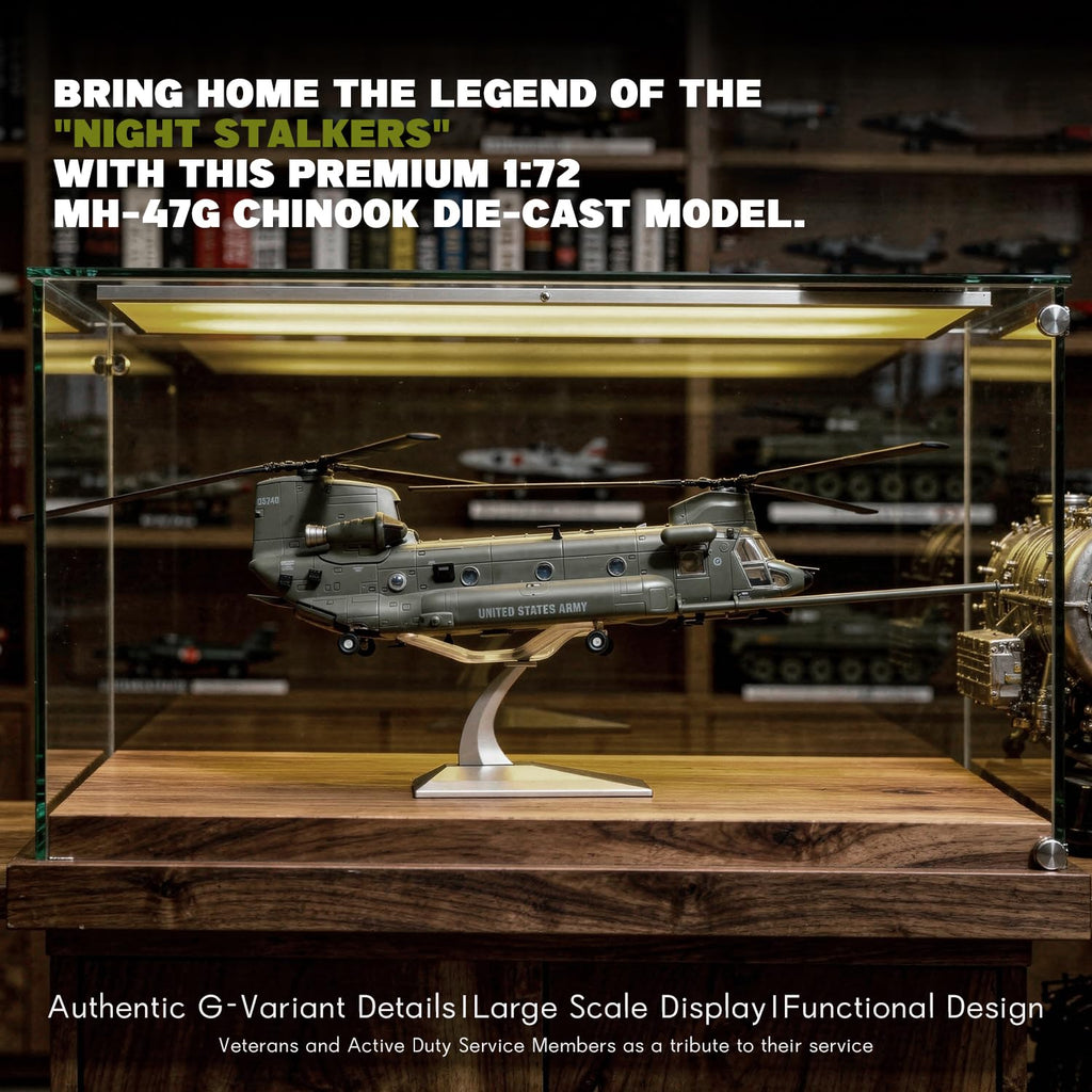 1/72 MH-47G Chinook Die-cast Metal Helicopter Model O8577