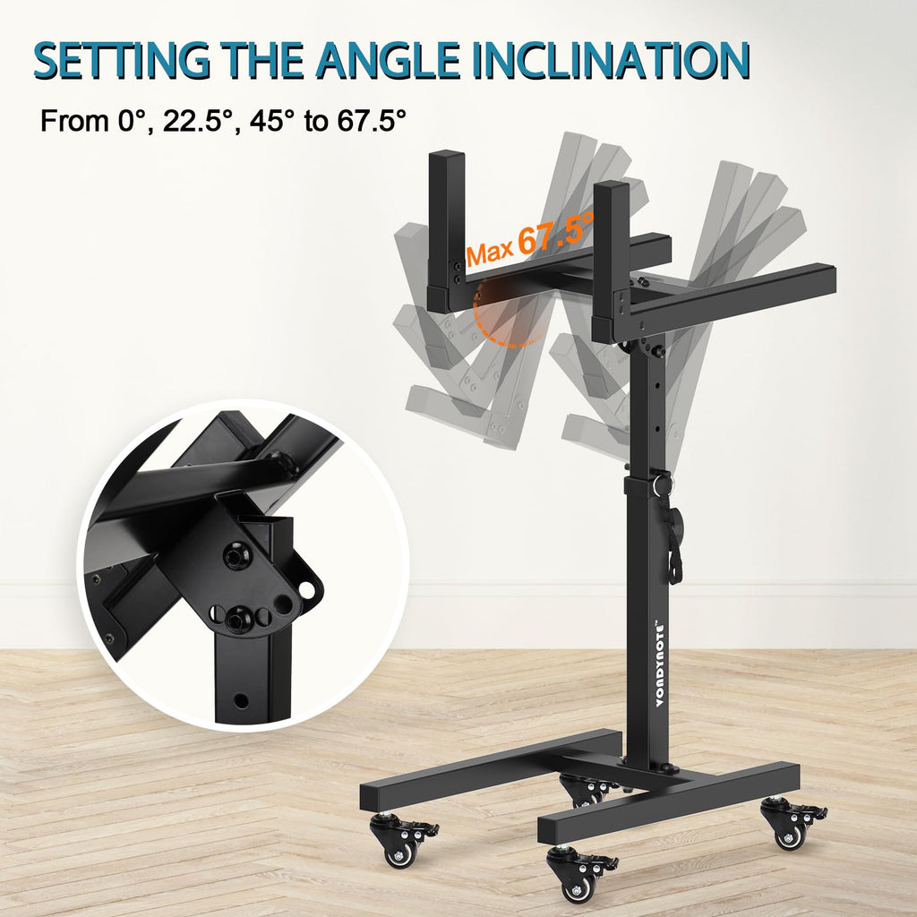 Adjustable Guitar Amp Stand with Wheels K9556