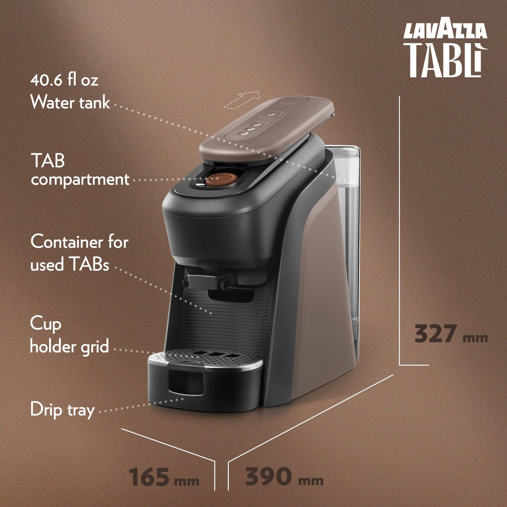 Black Espresso Machine and Milk Frother W8670
