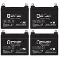 12V 35AH SLA Battery 4 Pack J233