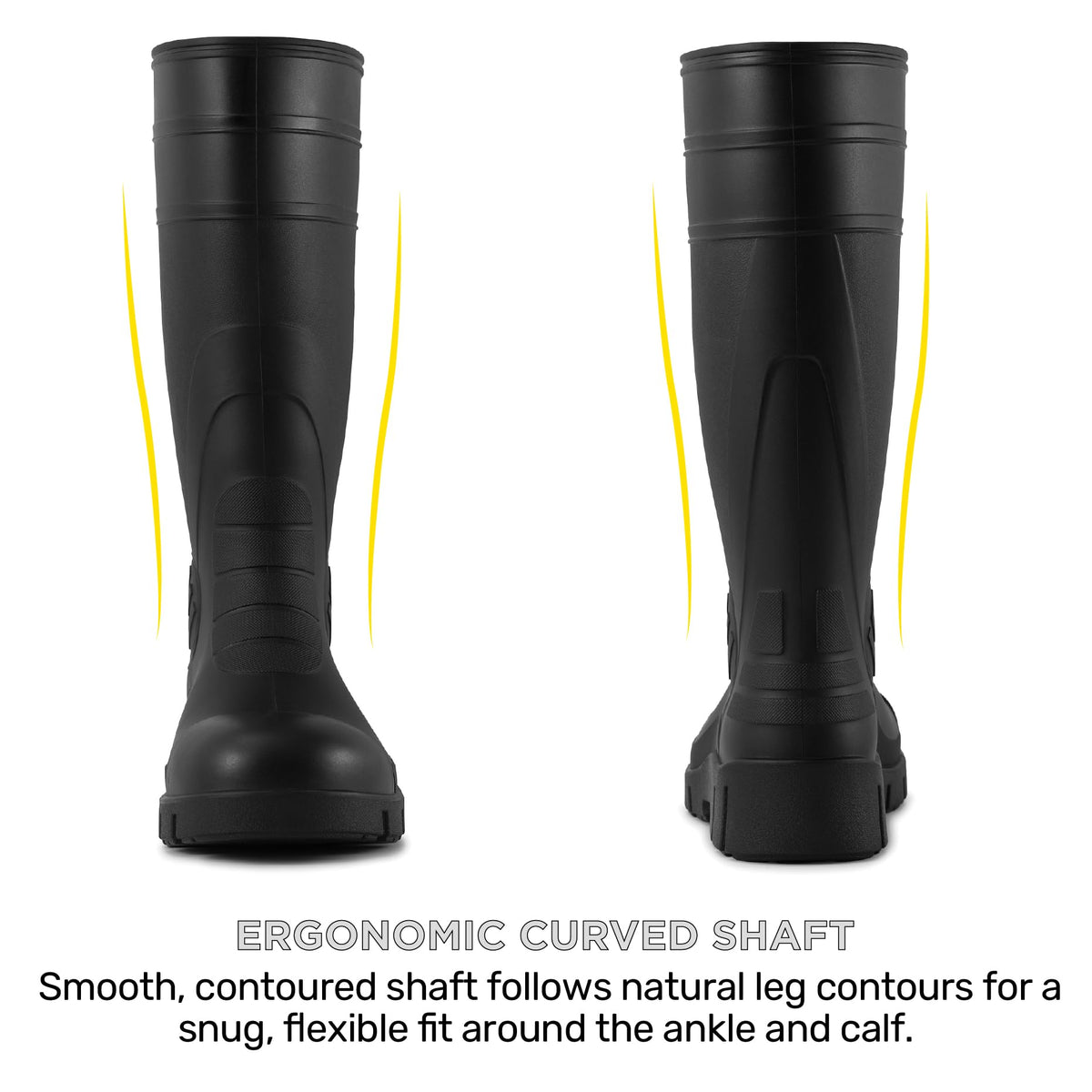 Men's Steel Toe Waterproof Knee High Work Boots P77597