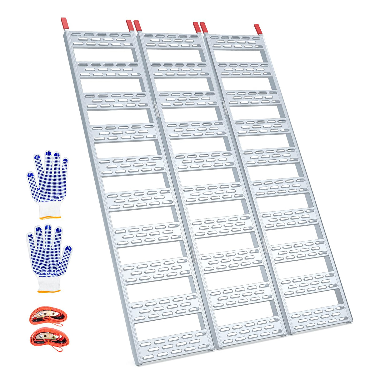 Aluminum Tri-Folding Truck Ramps 1600Lbs Max K246