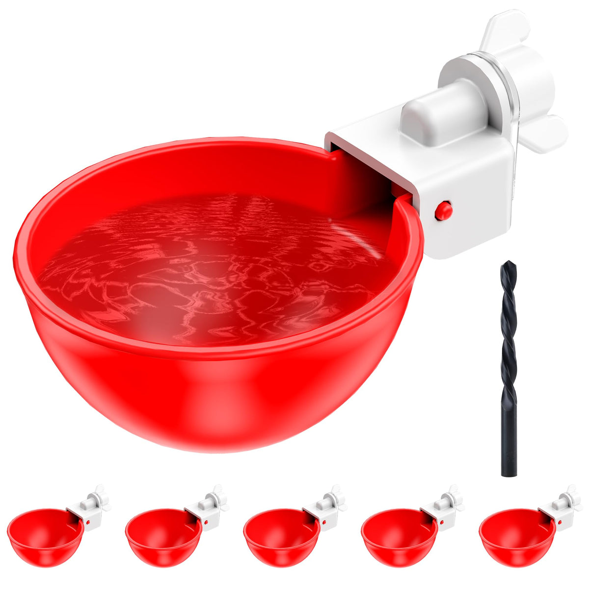 Automatic Chicken Waterer Cups 6 Pack H67192