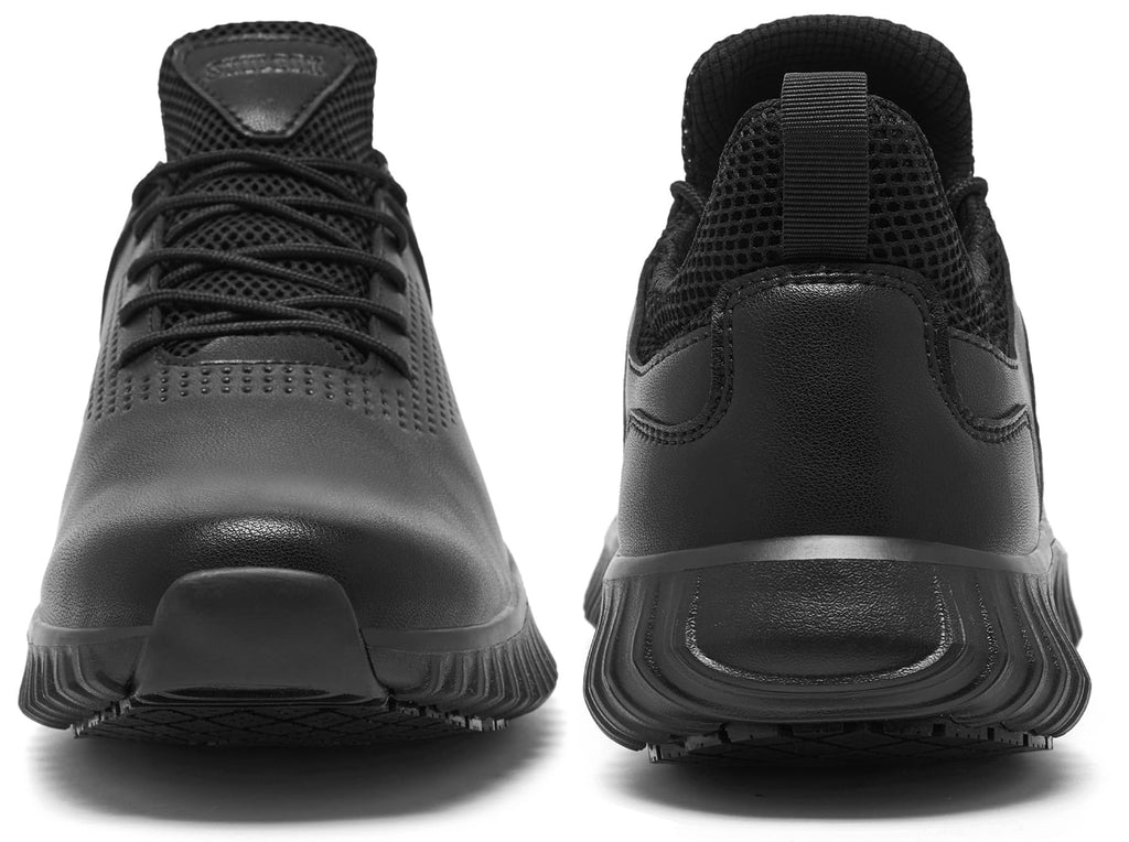 Black Non Slip Work Shoes P7405