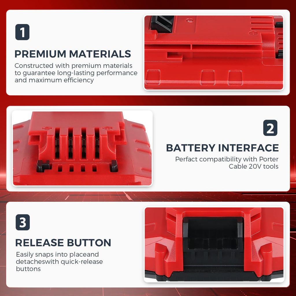 20V Li-ion Replacement Battery I38679