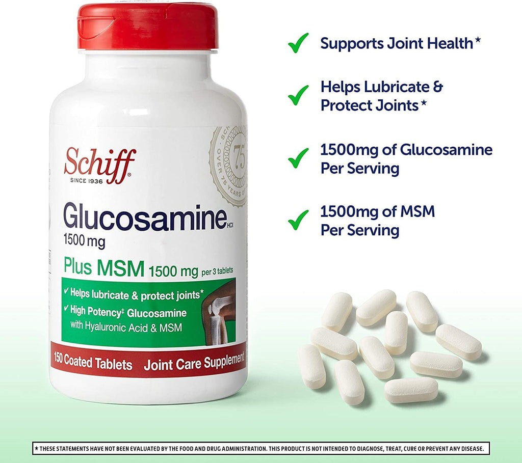 Glucosamine MSM Hyaluronic Acid Joint Supplement P862362
