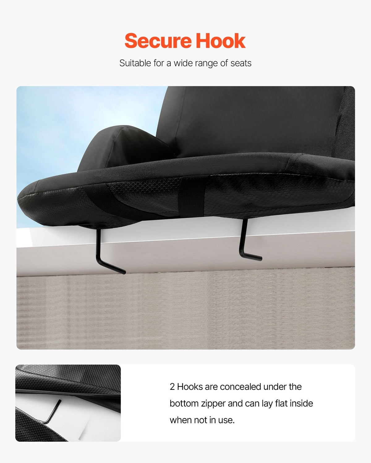 Folding Padded Stadium Seat with Cupholder S301