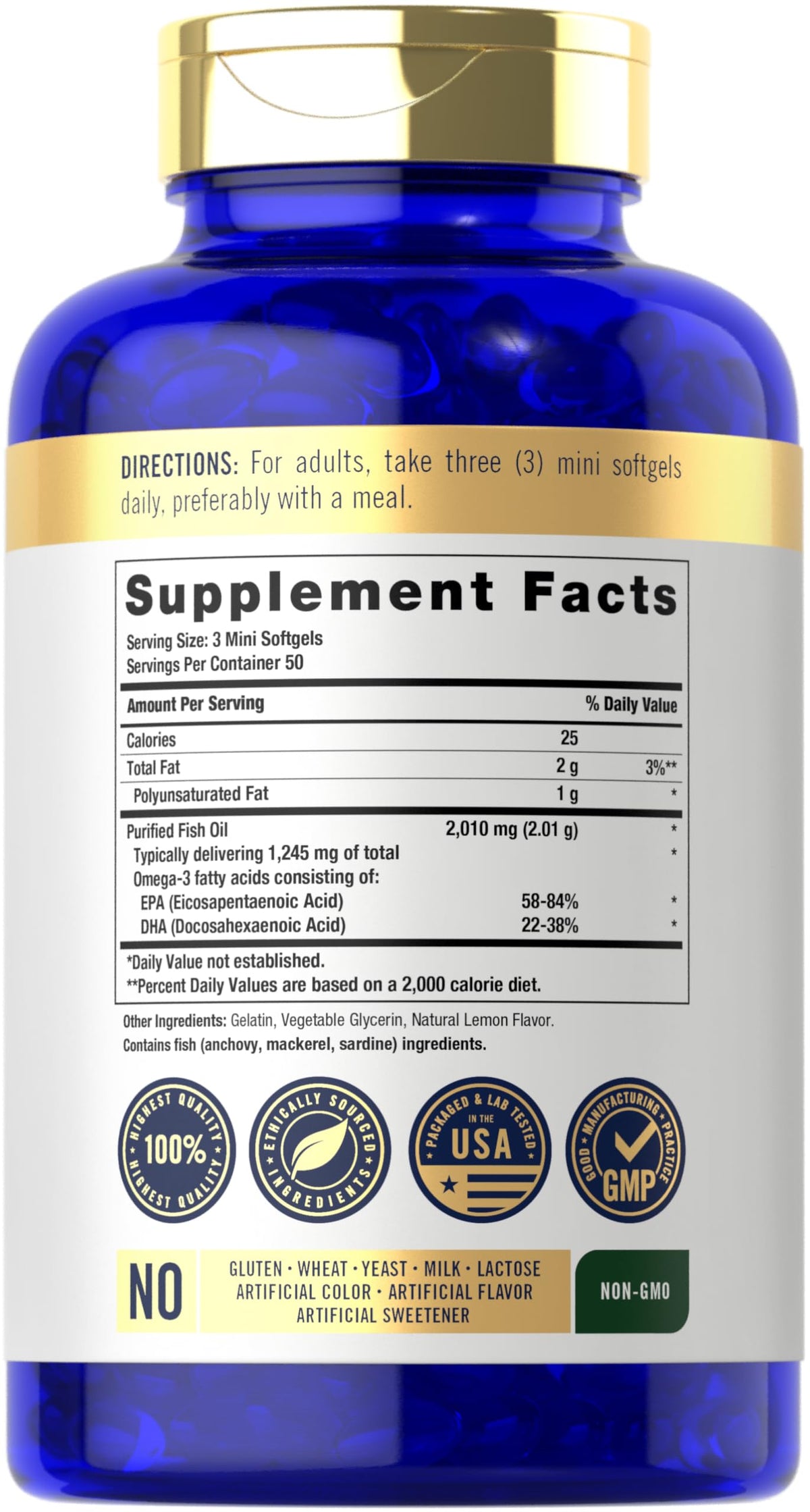 Fish Oil Softgels 2010 mg G11218