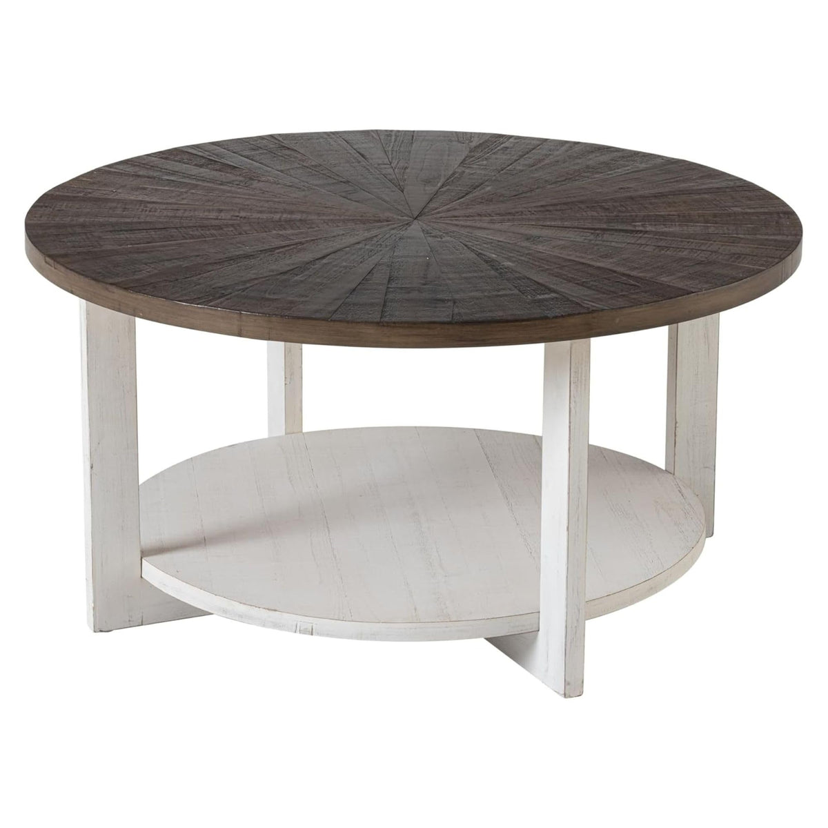 Round Farmhouse Coffee Table M7239