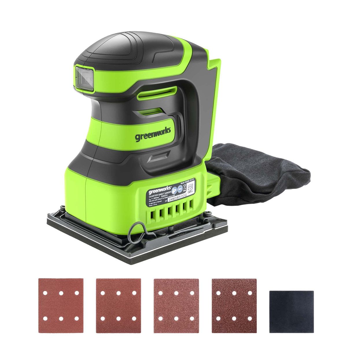 Cordless Quarter Sheet Sander W19466
