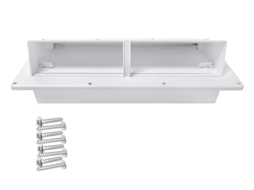 White RV Exhaust Vent Cover P226