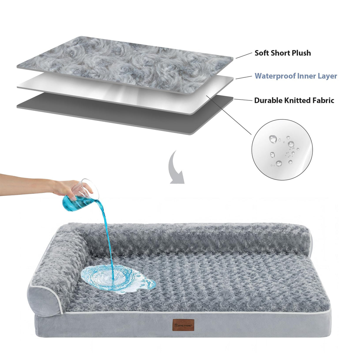 Washable Orthopedic Dog Bed A4999