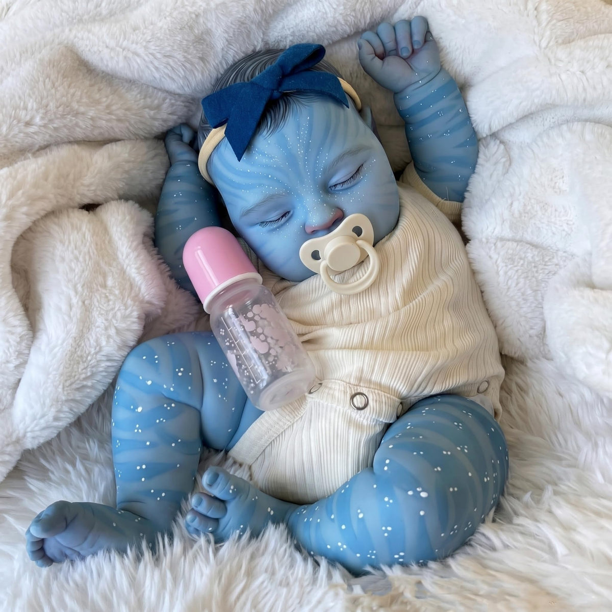 20 Inch Soft Body Vinyl Realistic Sleeping Newborn Baby Doll Z193
