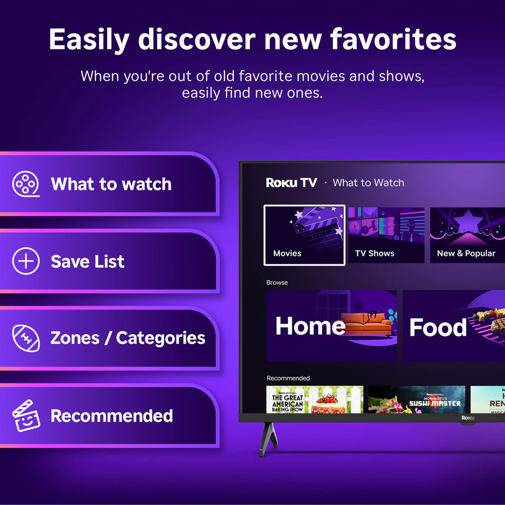 24-Inch 720p HD LED Smart TV C898