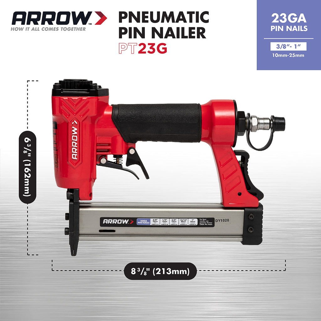 23 Gauge Compact Pneumatic Pin Nail Gun U782