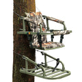 Climbing Tree Stand with Harness and Camo Seat Cushion E9518