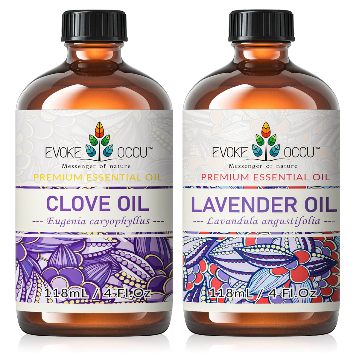 Clove and Lavender Essential Oil 4 Fl Oz F9423