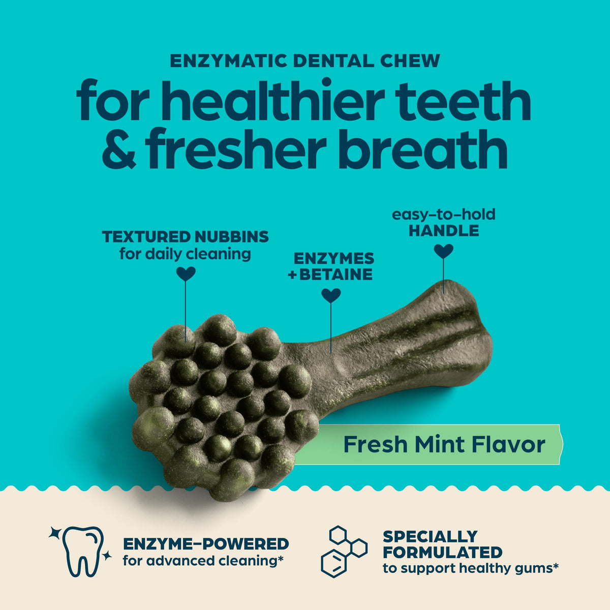 Fresh Mint Flavor Dental Chews, 13 Count K30823