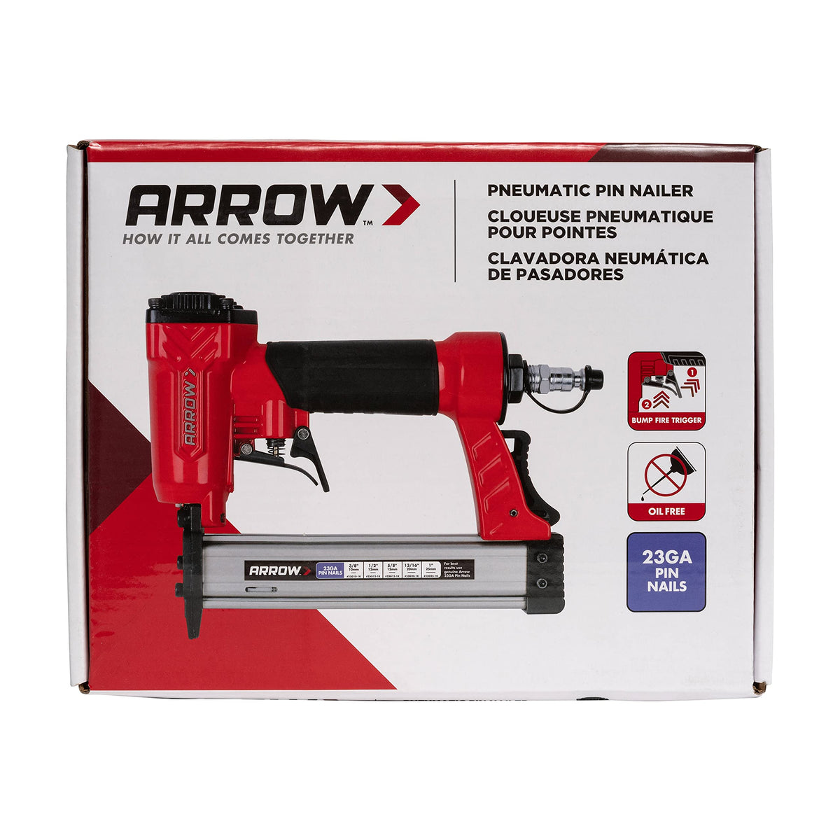 23 Gauge Compact Pneumatic Pin Nail Gun U782