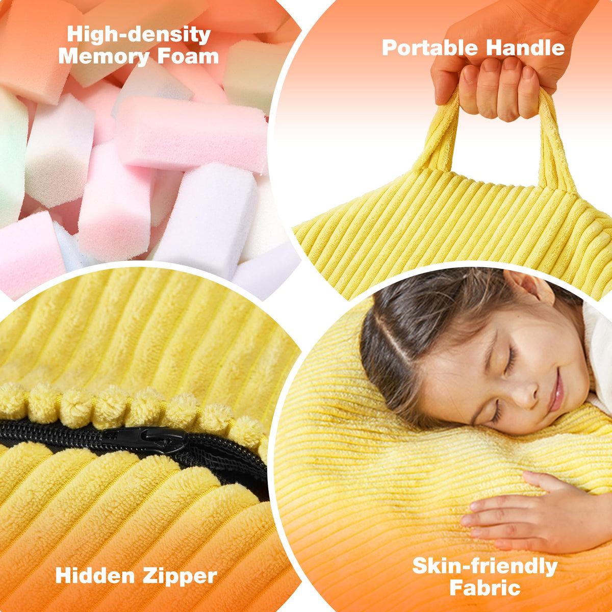 Oversized Bean Bag Chair with Filling P670379