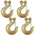 3/8 Inch Clevis Slip Hook with Safety Latch, 18000 Lb Capacity R31501