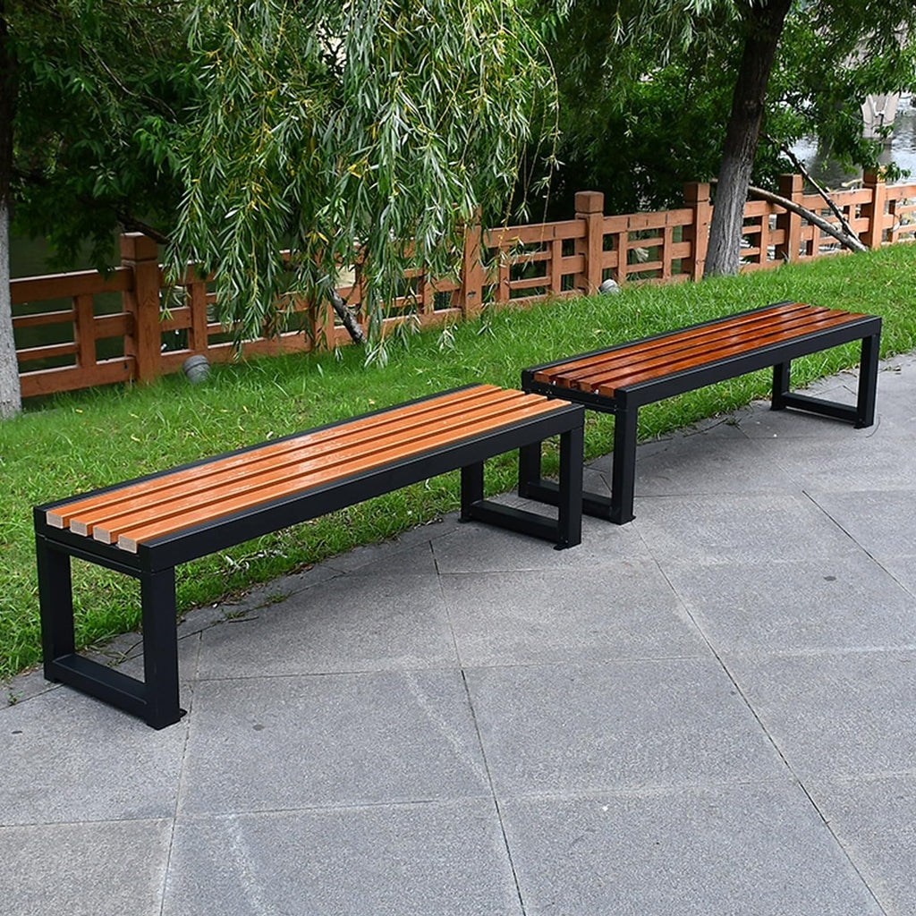 39.4in Cast Iron Outdoor Bench L765753