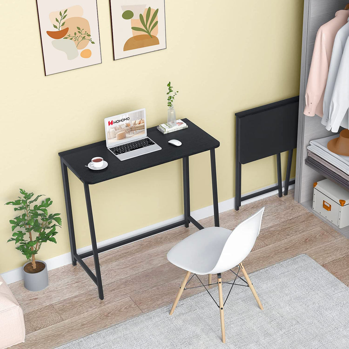 Black Folding Desk Q2606