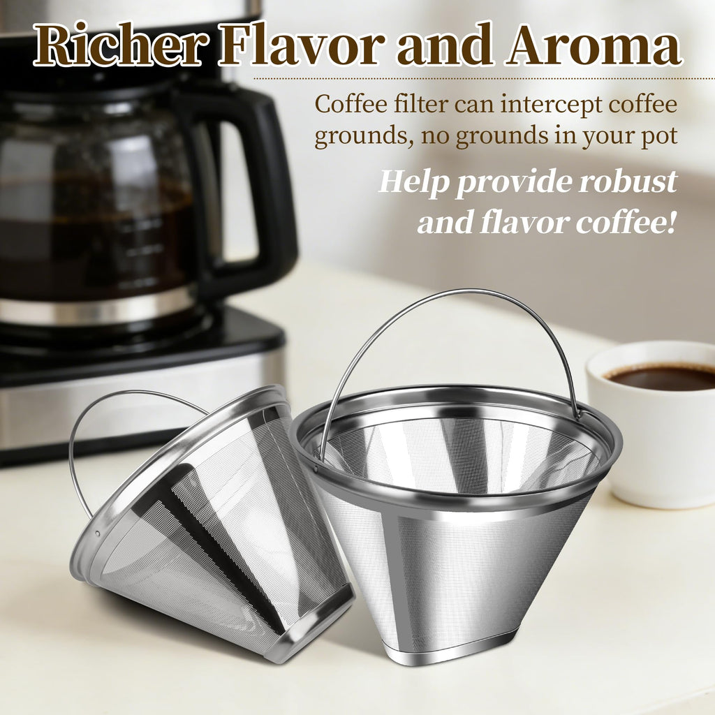 Stainless Steel Reusable Coffee Filter O436