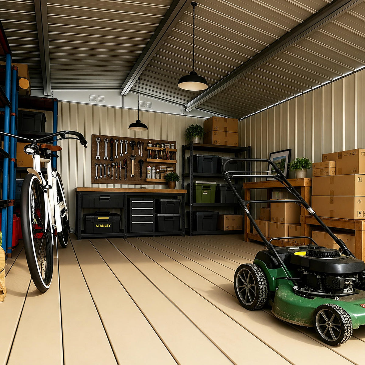 10x14 FT Metal Storage Shed G99708