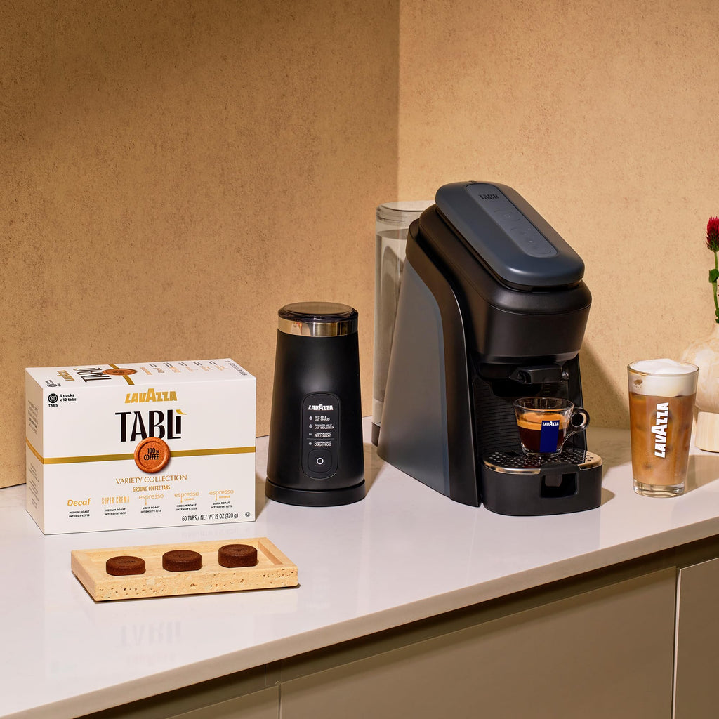 Black Espresso Machine and Milk Frother W8670