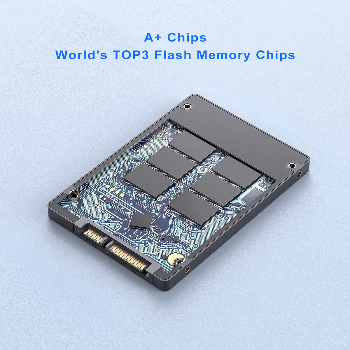 1TB SATA III 2.5" Internal Solid State Drive 3D NAND TLC SSD T626