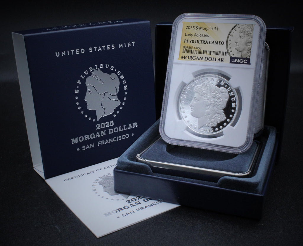 American Silver Morgan Dollar Coin PF-70 Ultra Cameo Y871