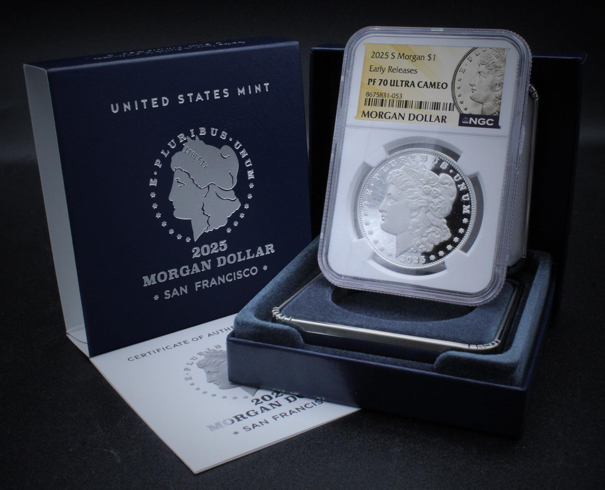 American Silver Morgan Dollar Coin PF-70 Ultra Cameo Y871
