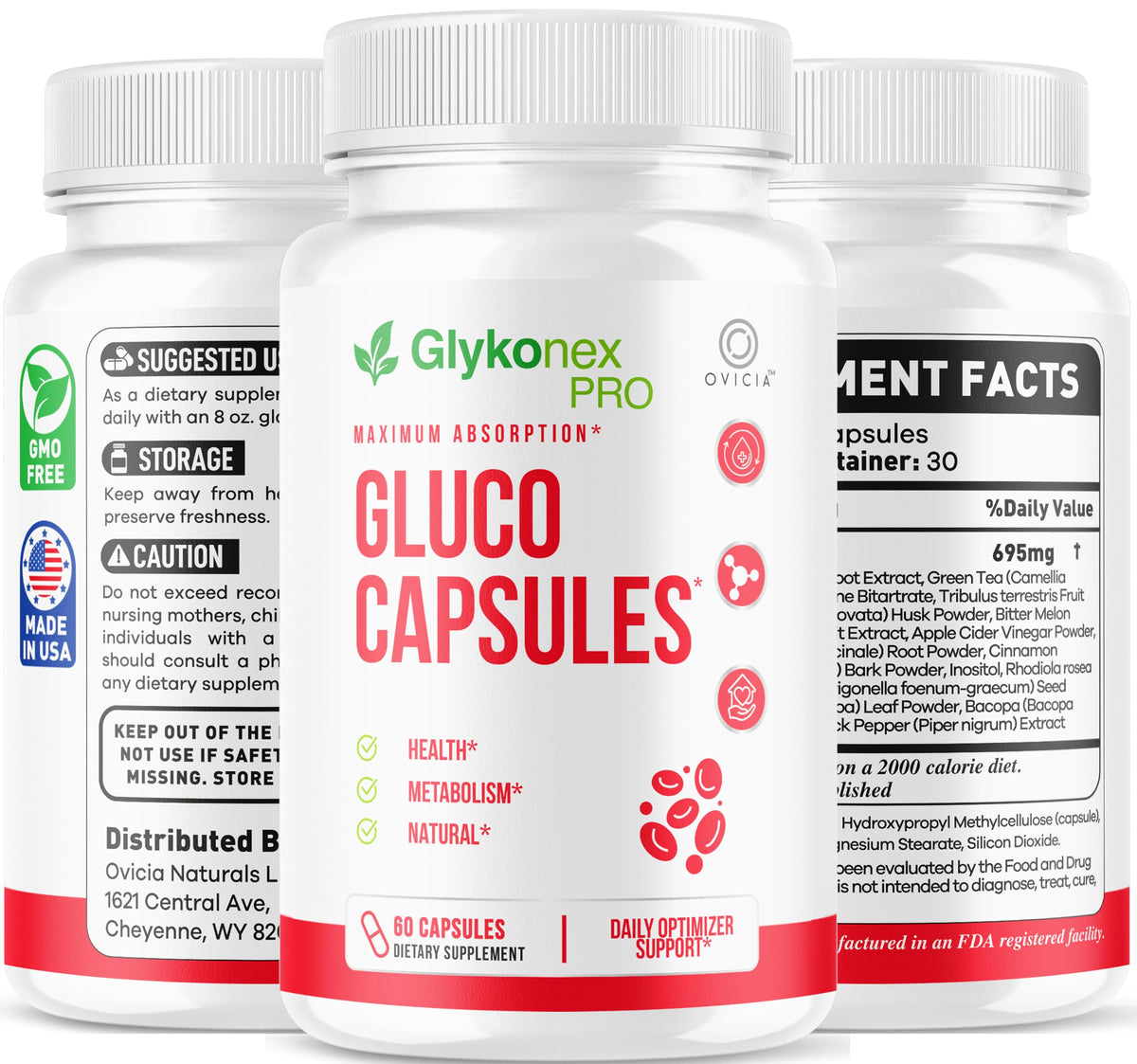 180 Capsules Natural Ingredients Vitamins Z86911