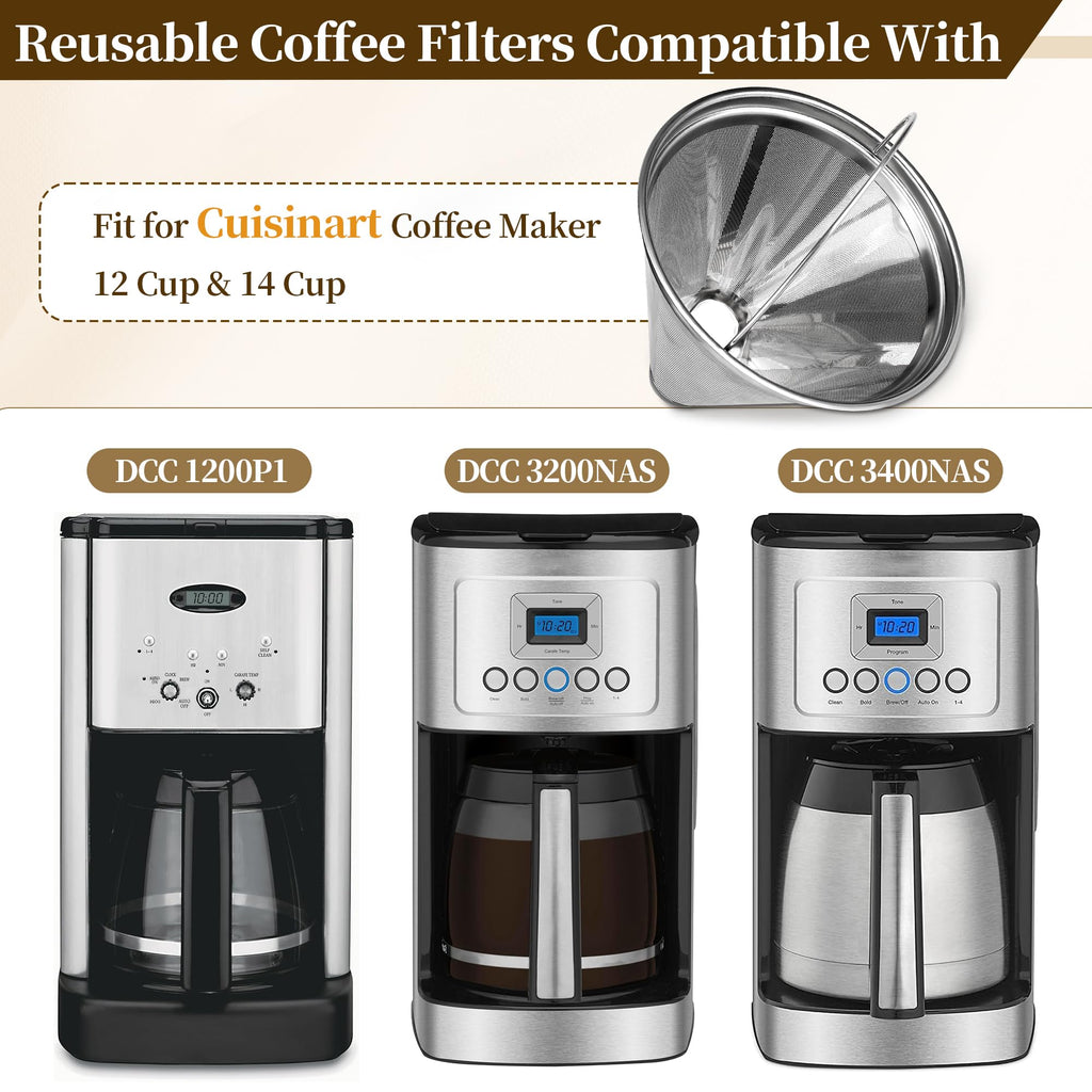 Stainless Steel Reusable Coffee Filter O436