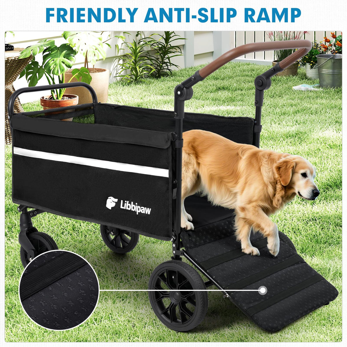 Foldable Dog Wagon I1042