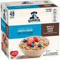 Instant Oatmeal Lower Sugar Maple Brown Sugar 1.19 Ounce Pack of 48 N8680