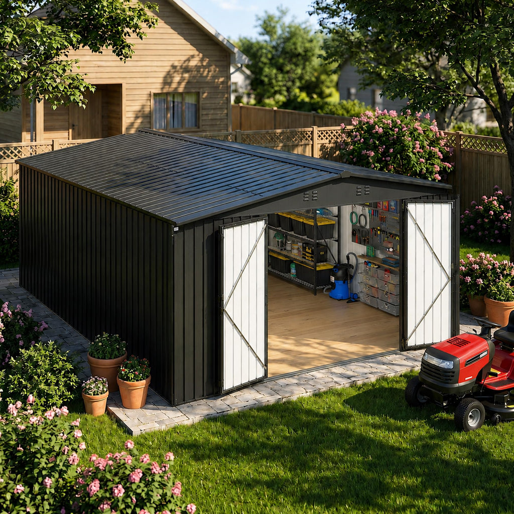10x14 FT Metal Storage Shed G99708