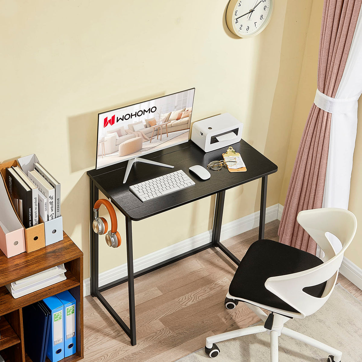 Black Folding Desk Q2606